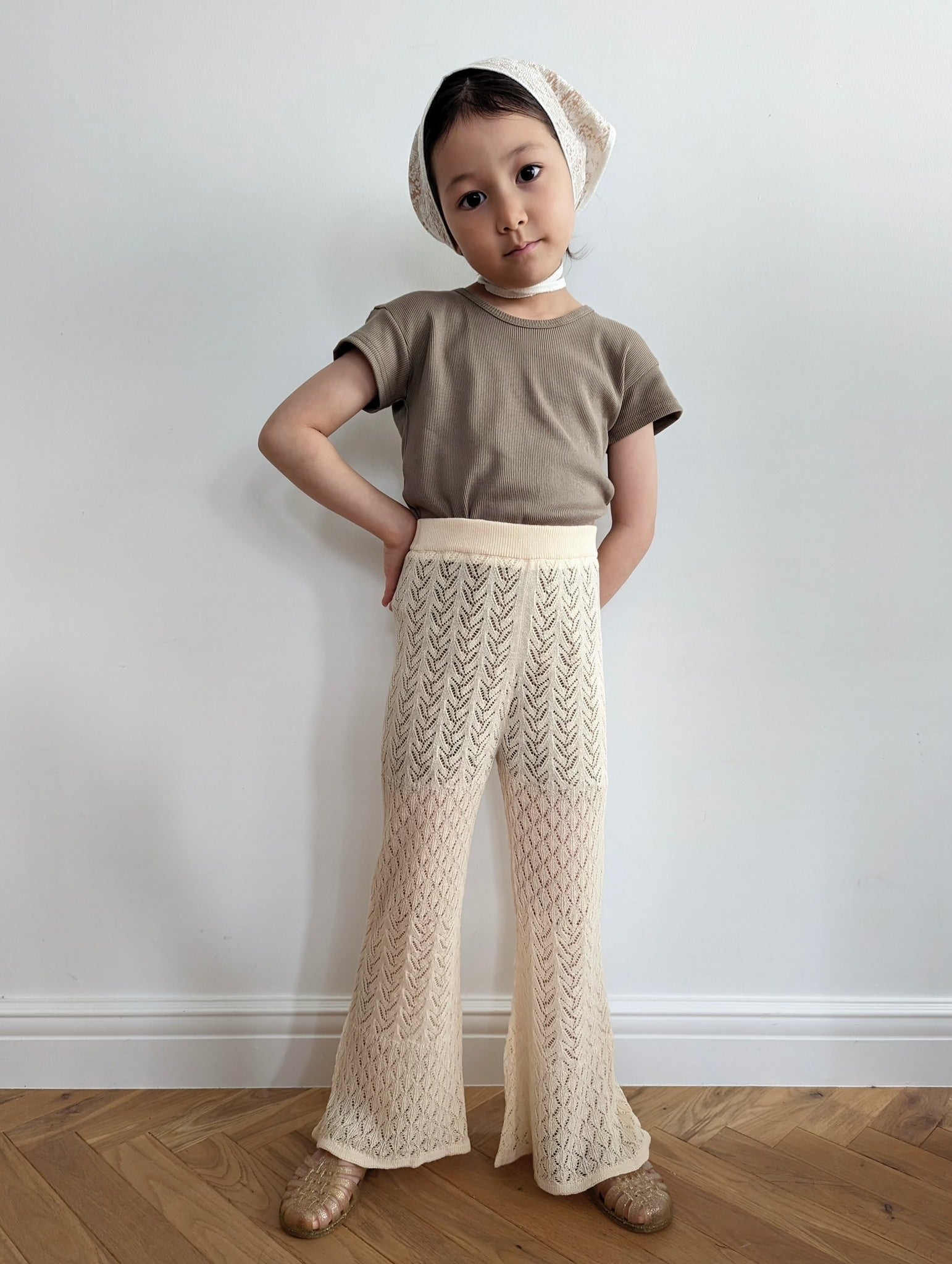 Kids Lace Bell Bottoms