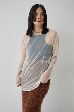 Sheer Long Tee