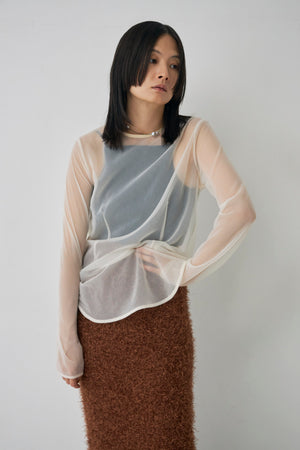 Sheer Long Tee