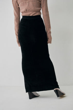 Mole Knit Maxi Skirt