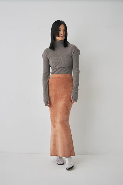 画像をギャラリービューアに読み込む, Mole Knit Maxi Skirt
