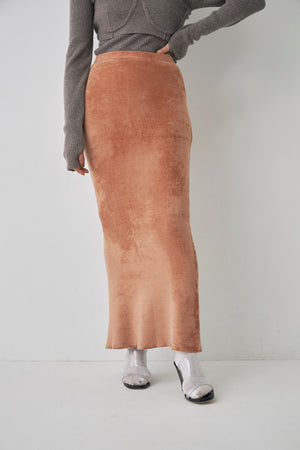 Mole Knit Maxi Skirt