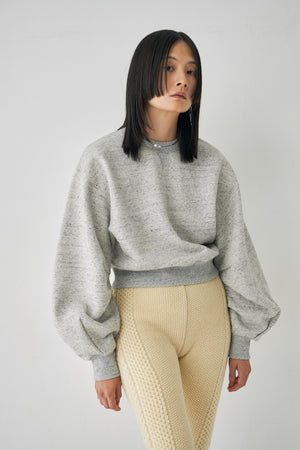 Curve Sleeve Sweat Pullover