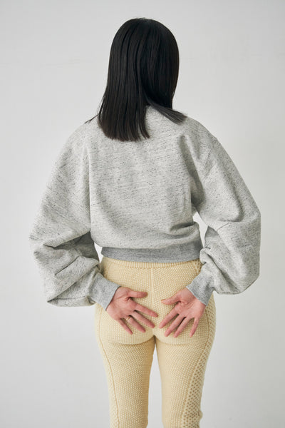 画像をギャラリービューアに読み込む, Curve Sleeve Sweat Pullover
