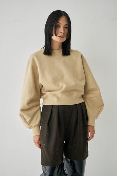 画像をギャラリービューアに読み込む, Curve Sleeve Sweat Pullover
