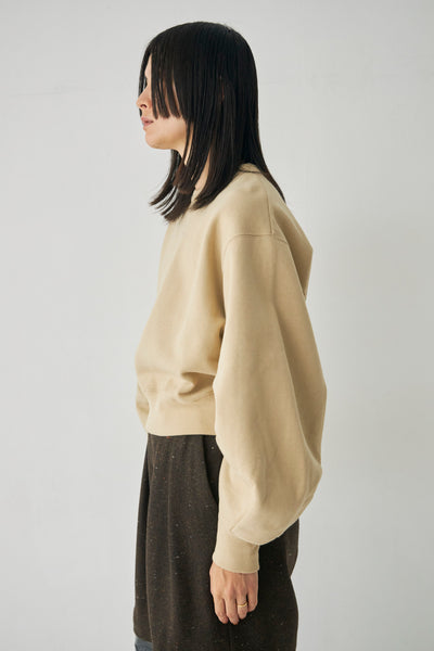 画像をギャラリービューアに読み込む, Curve Sleeve Sweat Pullover
