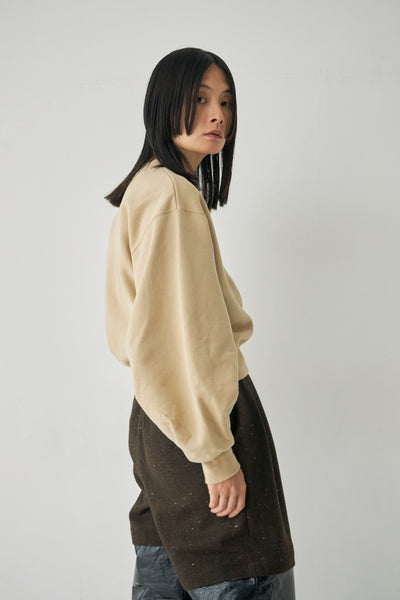 画像をギャラリービューアに読み込む, Curve Sleeve Sweat Pullover
