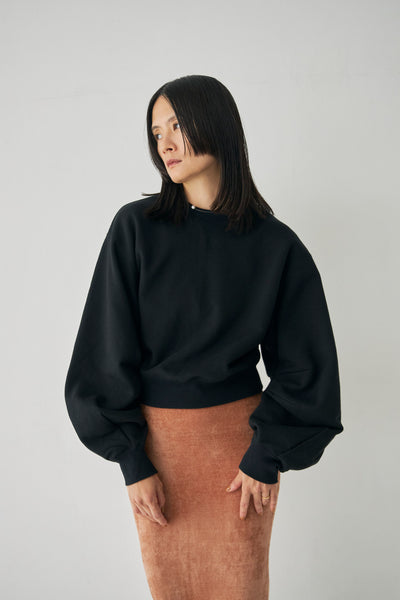 画像をギャラリービューアに読み込む, Curve Sleeve Sweat Pullover
