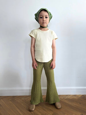 Kids Lace Bell Bottoms